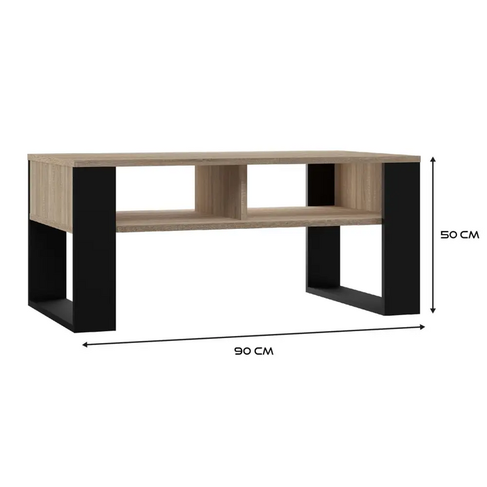 Topeshop MODERN 2P SON CZ coffee/side/end table Coffee table Rectangular shape 2 leg(s) - Wooden benches