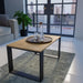 Topeshop MODERN ART CZ coffee/side/end table Coffee table Rectangular shape 2 leg(s) - Wooden benches