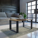 Topeshop MODERN ART CZ coffee/side/end table Coffee table Rectangular shape 2 leg(s) - Wooden benches