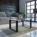 Topeshop MODERN BIEL CZ coffee/side/end table Coffee table Rectangular shape 2 leg(s) - Wooden benches