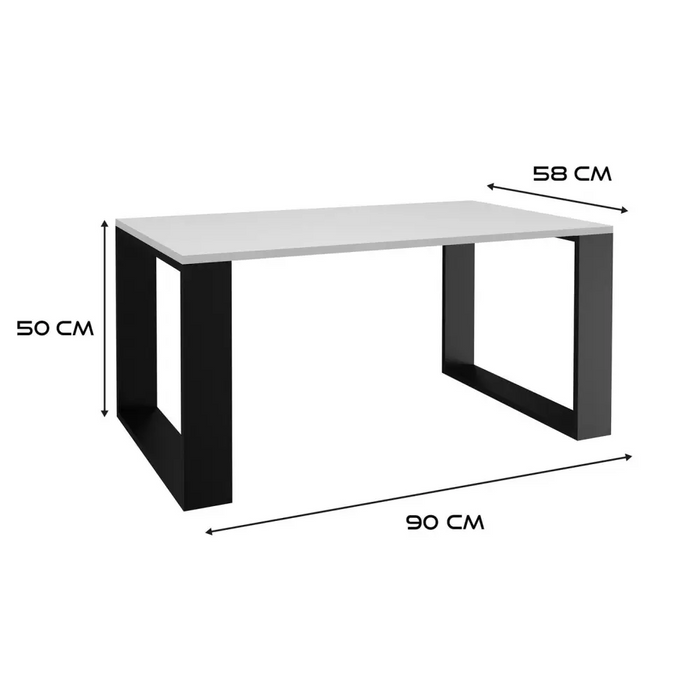 Topeshop MODERN BIEL CZ coffee/side/end table Coffee table Rectangular shape 2 leg(s) - Wooden benches