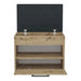 Topeshop PARMA MINI ARTISAN shoe organizer Closed Oak - Shoe cabinetsMEP-SNB<<<Hall furnitureMEP<<<ActionPL