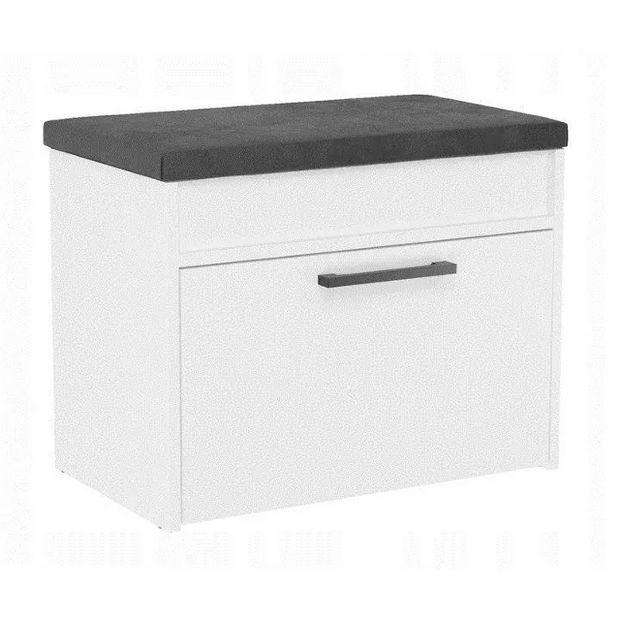 Topeshop PARMA MINI BIEL shoe organizer Closed White - Shoe cabinetsMEP-SNB<<<Hall furnitureMEP<<<ActionPL