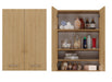 Topeshop POLA MINI DD ARTISAN bathroom storage cabinet Oak - Hanging bathroom cabinetsMLA-SZW<<<Bathroom