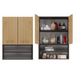 Topeshop POLA MINI DK ANT/ART bathroom storage cabinet Graphite Oak - Hanging bathroom cabinetsMLA-SZW<<<Bathroom