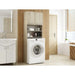 Topeshop PRALKA POLA SONOMA bathroom storage cabinet Oak - Bathroom shelvesMLA-REG<<<Bathroom furnitureMLA<<<ActionPL