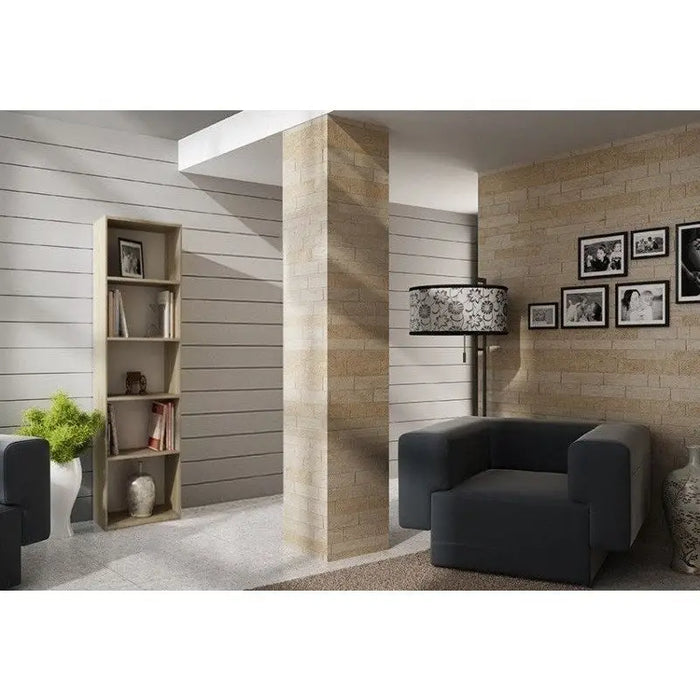 Topeshop R40 SONOMA office bookcase - Wooden shelvesRGA-DRE<<<ShelvesRGA<<<ActionPL