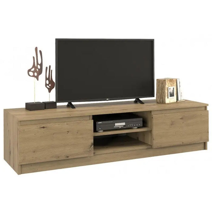 Topeshop RTV140 ARTISAN TV stand/entertainment centre 2 shelves - TV cabinets made of furniture boardSTV-ZPM<<<TV