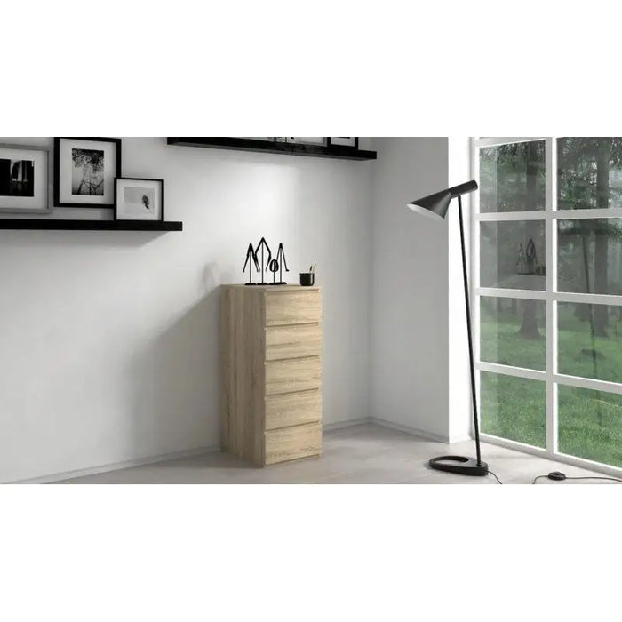 Topeshop W5 SONOMA chest of drawers - Chests of drawers made of furniture boardKOY-ZPM<<<ChestsKOY<<<ActionPL
