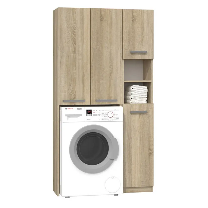 Topeshop ZESTAW MARPOL DD SONOMA bathroom storage cabinet Oak - Bathroom shelvesMLA-REG<<<Bathroom