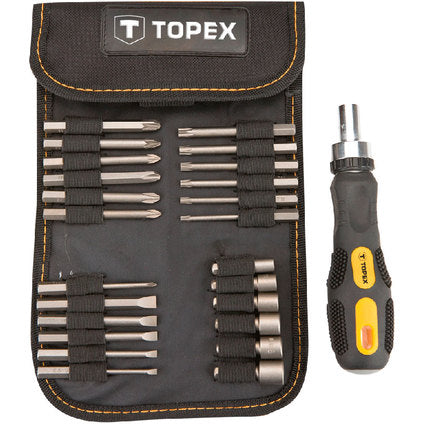SCREWDRIVER WITH TOPEX BITS