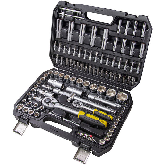 108 PIECE 1/4" AND 1/2" TOPMASTER TOOL SET