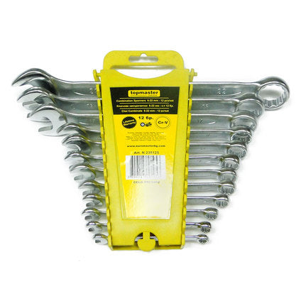 WRENCH SET 6-22 MM TOPMASTER KT12B