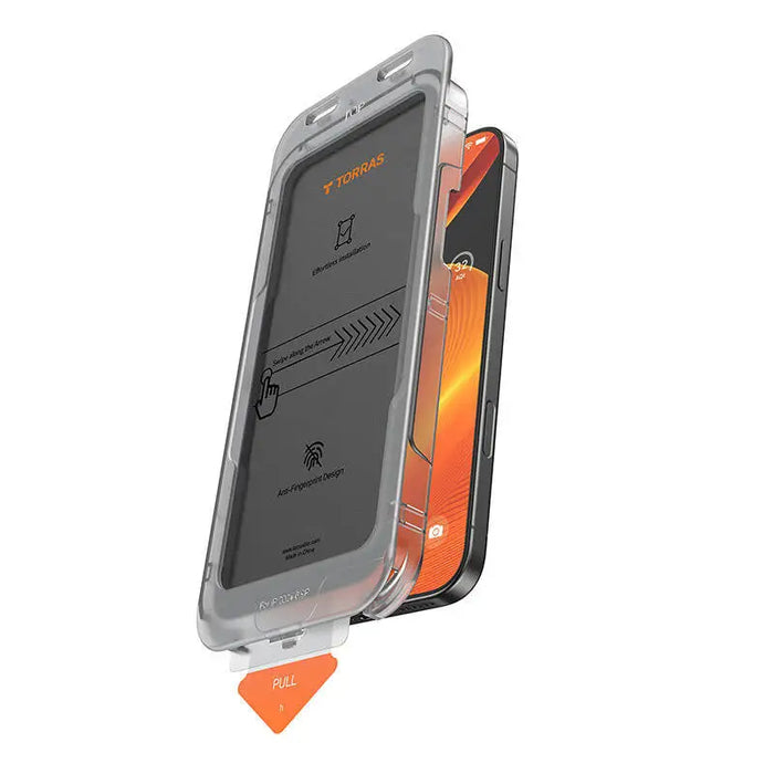 Torras Install Master Privacy Glass for iPhone 16 Plus - For smartphones<<<Tempered glass and screen protectors<<<GSM