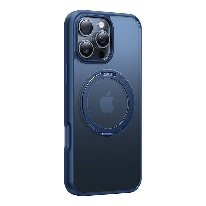 Torras Ostand Pro Case for iPhone 16 Pro (Blue) - Protective cases for smartphones<<<Cases<<<GSM Accessories<<<InnproXML