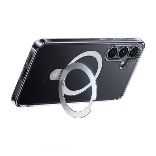 Torras Ostand Series phone case for Samsung S25 (transparent) - Protective cases for smartphones<<<Cases<<<GSM