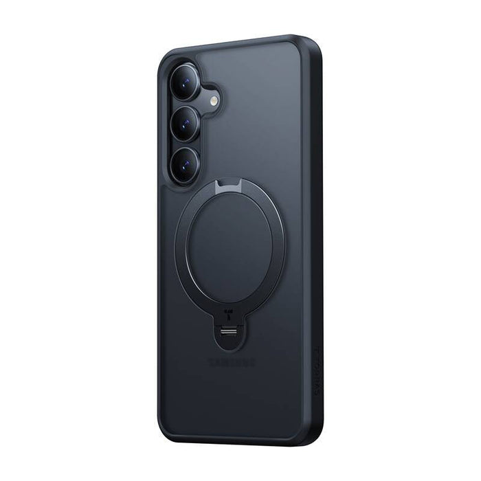 Torras Ostand Spin Series Phone Case for Samsung S25+ (black) - Protective cases for smartphones<<<Cases<<<GSM