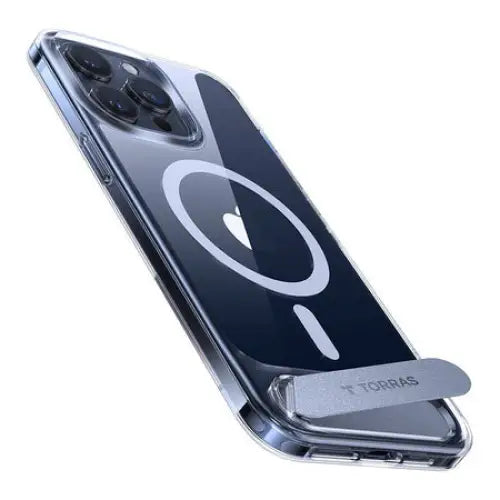 Torras phone case UPRO Pstand for iPhone 15 PRO (transparent - Protective cases for smartphones<<<Cases<<<GSM