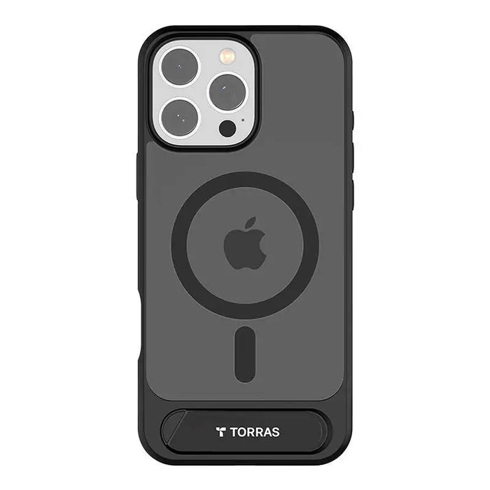 Torras Pstand Series Case for iPhone 16 Pro Max (black) - Protective cases for smartphones<<<Cases<<<GSM