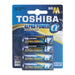 TOSHIBA ALPHA POWER AA BATTERIES - Батерии<<<Батерии и фенери<<<Осветление<<<Praktiker&&&Батерии и зарядни<<<Дом и