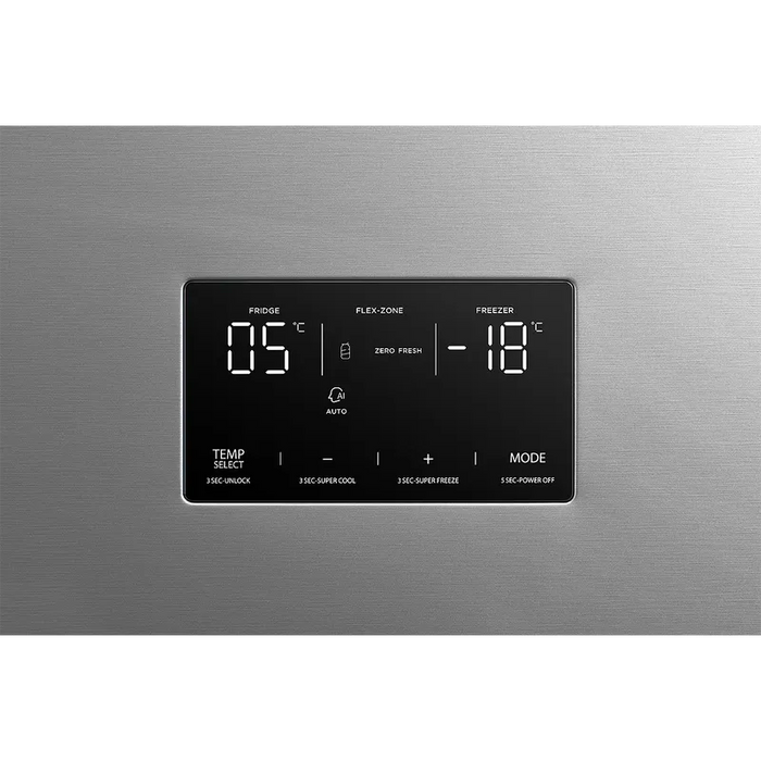 Refrigerator with freezer Toshiba GR-RB449WE-PMJ(49) , 338 l, E , No Frost , Gray