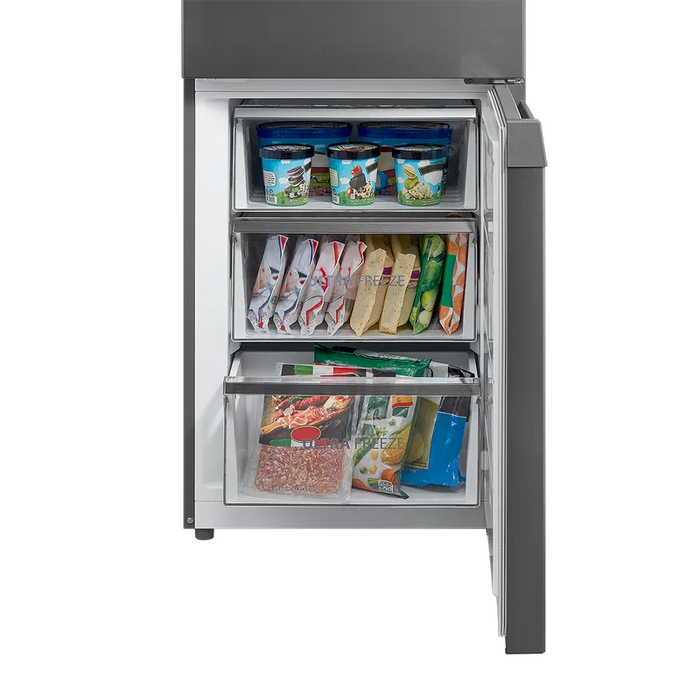Refrigerator with freezer Toshiba GR-RB449WE-PMJ(49) , 338 l, E , No Frost , Gray