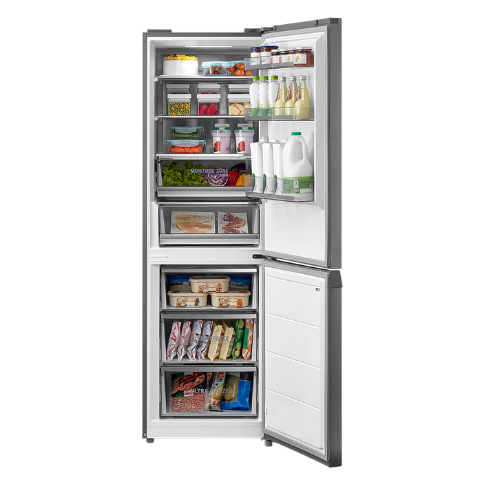 Refrigerator with freezer Toshiba GR-RB449WE-PMJ(49) , 338 l, E , No Frost , Gray