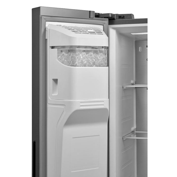 Toshiba GR-RS755WI-PMJ(05) Side-by-Side Refrigerator, 568 l, E, No Frost, Black stainless steel