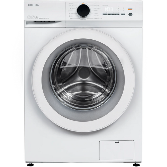 Washing machine Toshiba TW-T21BU80UWBK(WW) , 1200 rpm, 7.00 kg, A , White