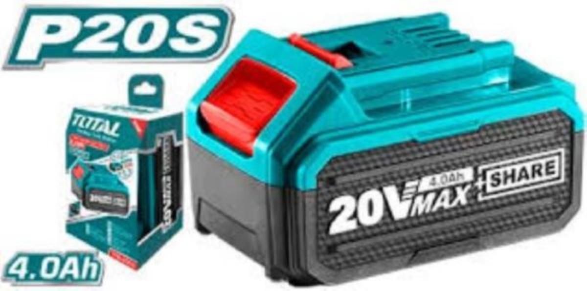 RECHARGEABLE BATTERY 20V 4AH TOTAL IND