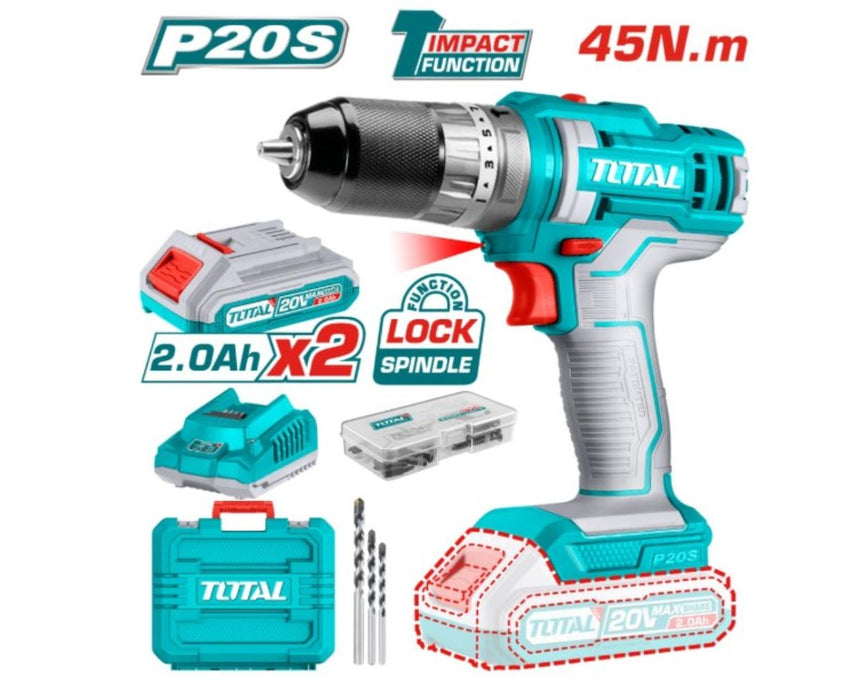 CORDLESS SCREWDRIVER 20V TOTAL IND
