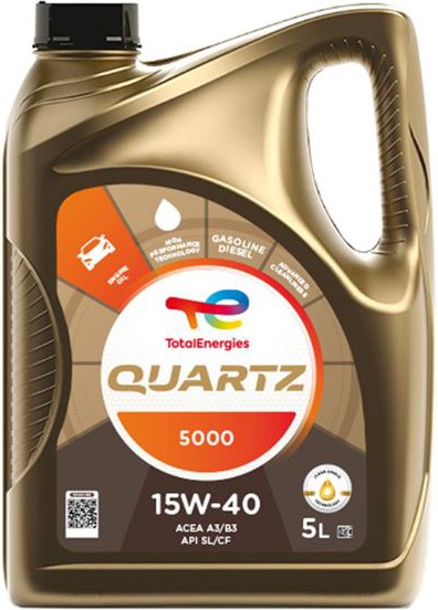 TOTAL QUARTZ 5000 15W-40 5L