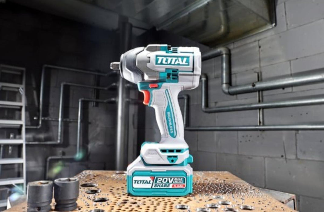BATTERY IMPACT WRENCH 850NM TOTAL