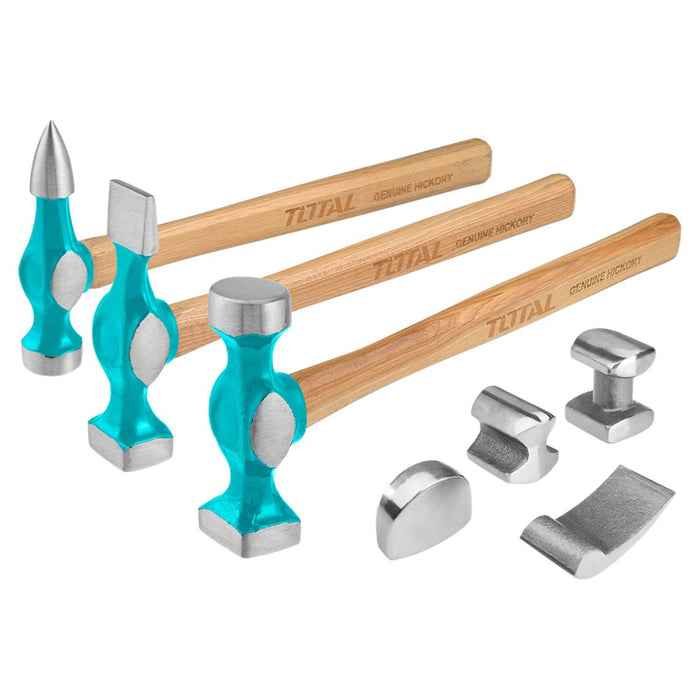 TOTAL 7PCS HUMMER AND ANVIL SET