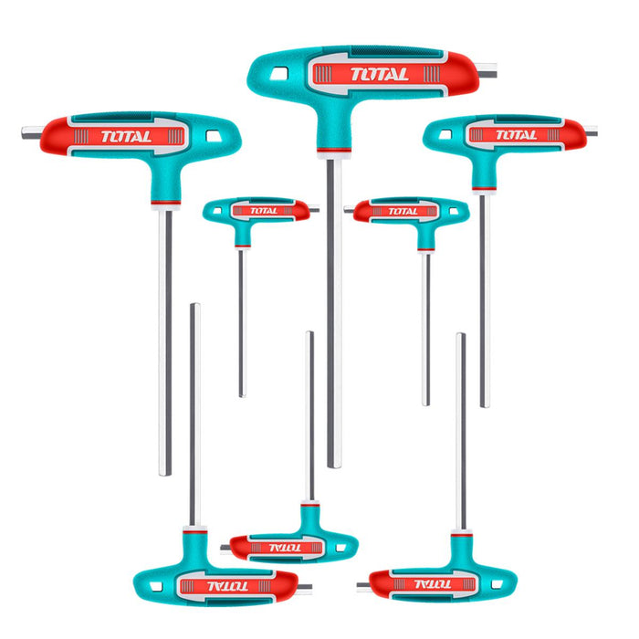SET OF T-WRENCHES 8CH TOTAL