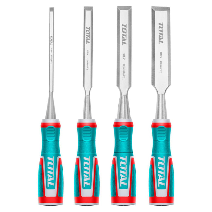 WOOD CHISEL SET 4PCS TOTAL