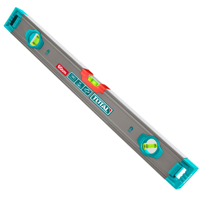 ALUMINUM LEVEL WITH MAGNET 0.6M TOTAL