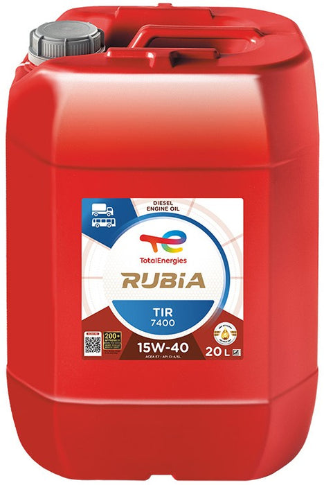 TOTAL RUBIA TIR 7400 15W-40 20L