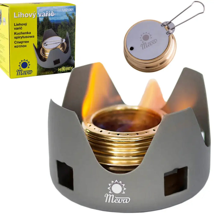 Tourist alcohol stove fueled with ethanol and alcohol MEVA - Others<<<HurtelXML