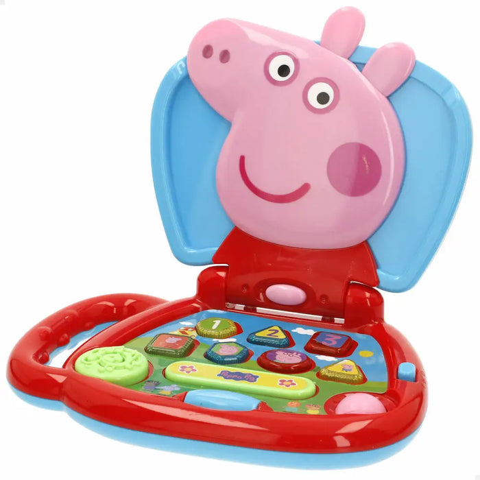 Toy computer Peppa Pig English 20 x 17 x 14 cm Multicolour (4 Units) - Електроника Игри<<<Компютри|