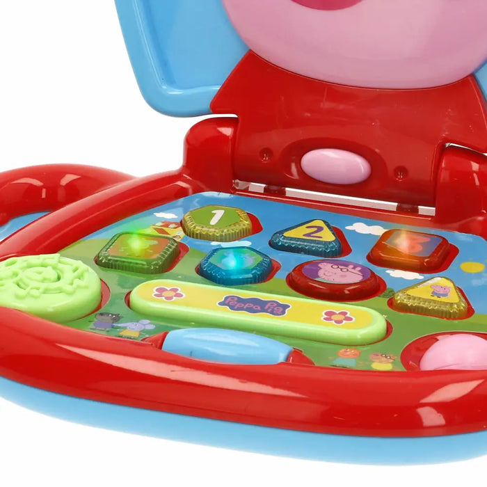 Toy computer Peppa Pig English 20 x 17 x 14 cm Multicolour (4 Units) - Електроника Игри<<<Компютри|