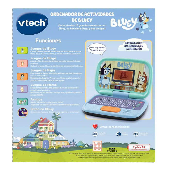 Toy computer Vtech Bluey ES - Електроника Игри<<<Компютри| Електроника<<<BigBuy&&&Конзоли<<<Електроника
