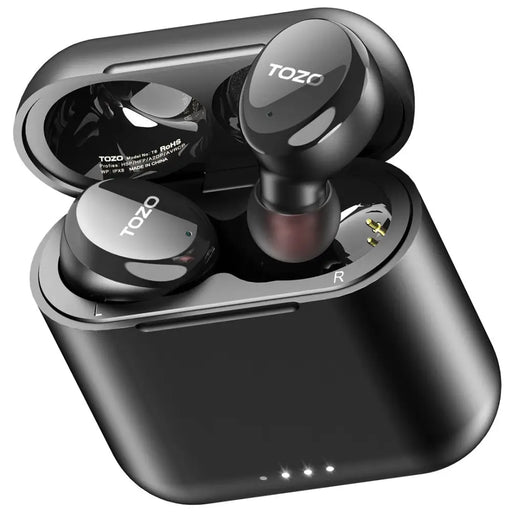 TOZO T6S Headset True Wireless Stereo (TWS) In-ear USB Type-C Bluetooth Black