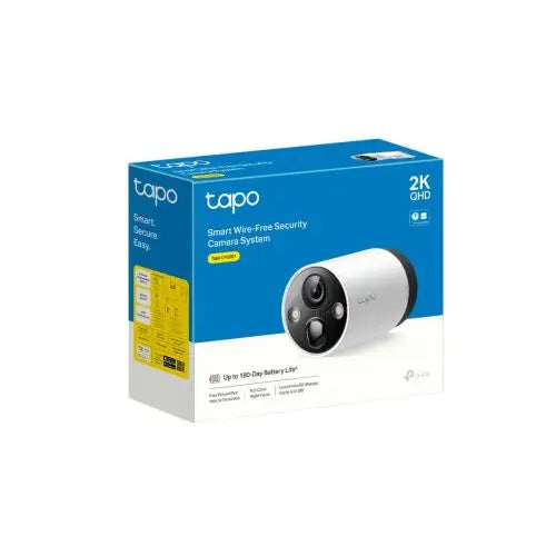 TP-Link Camera Tapo C420S1 Wireless Outdoor Security 2K QHD AI Night Vision White EU - Cameras<<<Основна<<<DunaXML
