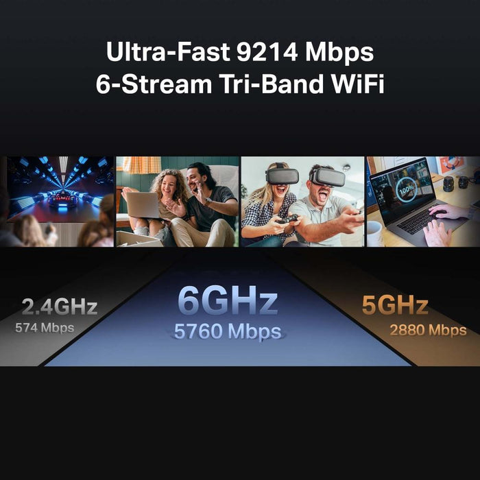 TP-Link Archer BE550 Tri-Band Wi-Fi 7 Wireless Router