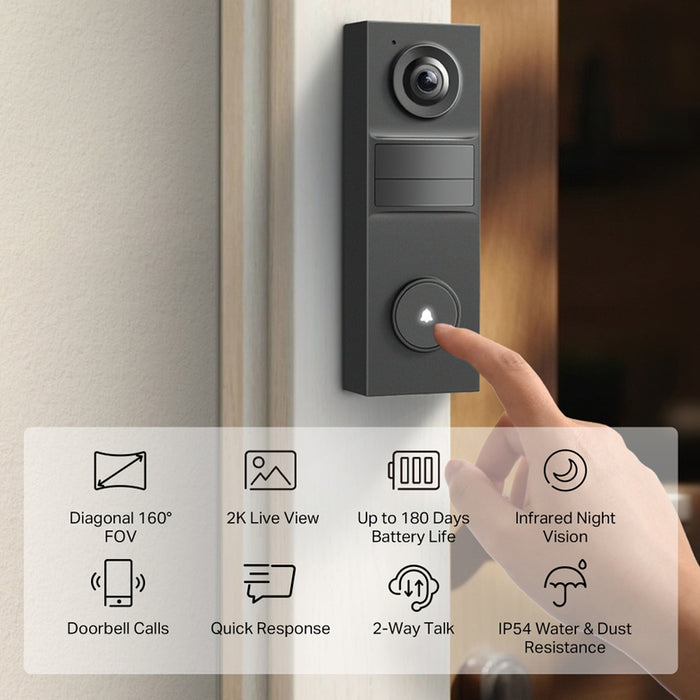 SMART DOORBELL TP-LINK TAPO D205