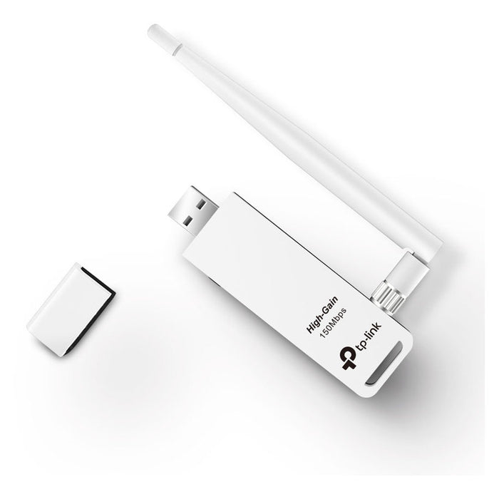 Wireless adapter TP LINK TL-WN722N, USB, 2T2R, 2.4Ghz, 802.11n/g/b
