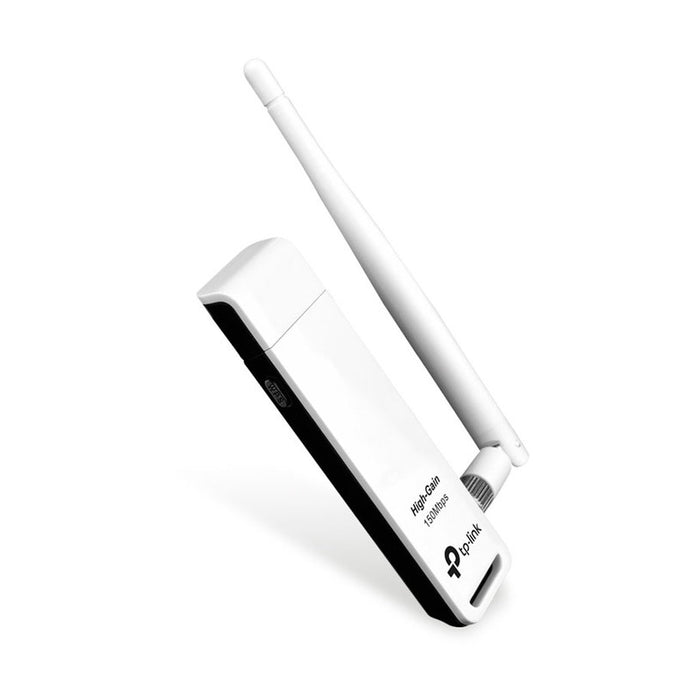 Wireless adapter TP LINK TL-WN722N, USB, 2T2R, 2.4Ghz, 802.11n/g/b