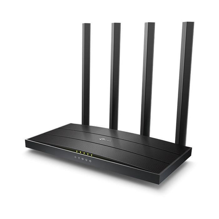 TP-LINK Router Archer A6 AC1200 Wireless 802.11ac/1200Mbps LAN/WAN Black EU