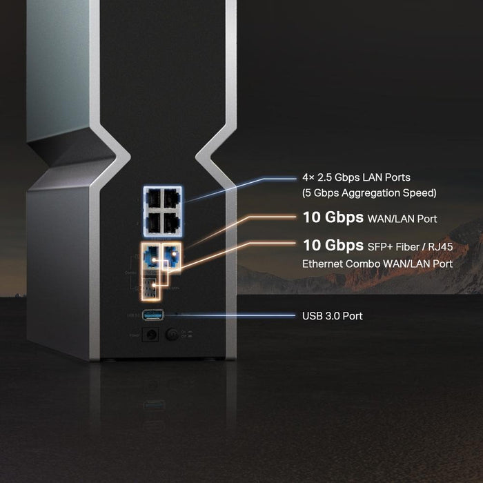 TP-Link Archer BE800 Tri-Band Wi-Fi 7 Wireless Router